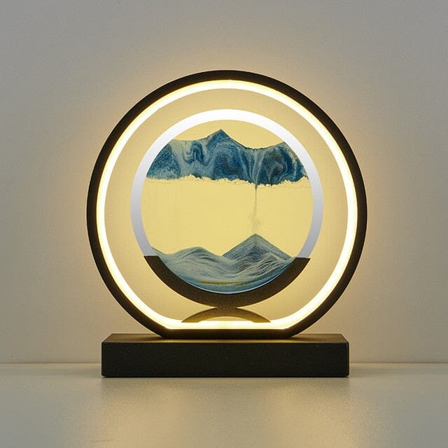 SANDS OF TIME - ZENDUCE - Round / Black / Blue