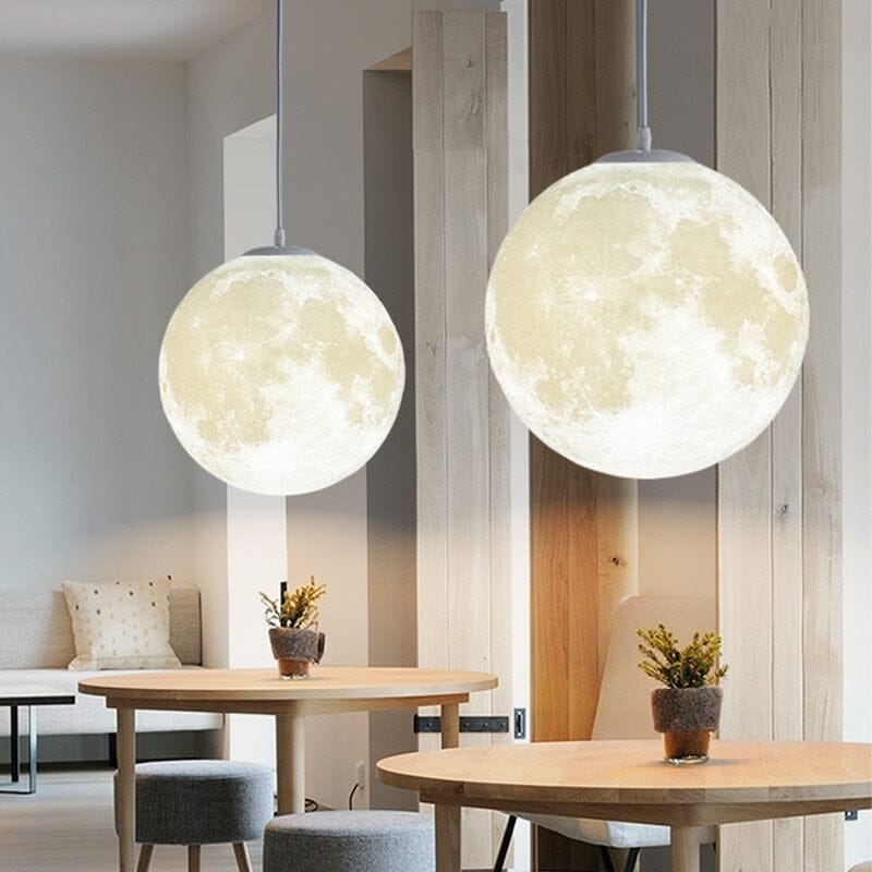 SELENE (OPEN BOX)-Romantic Planet Moon Chandelier-ZENDUCE