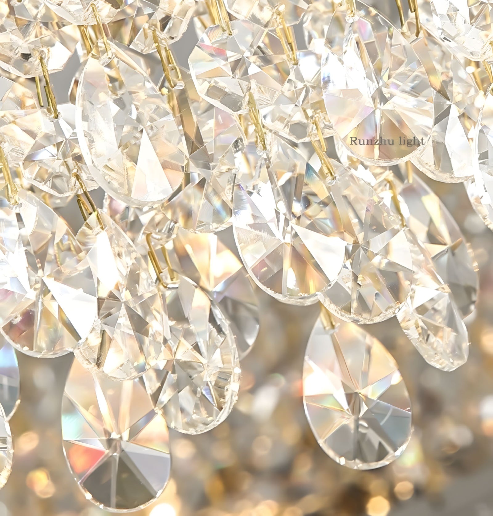 SIA-Crystal Flush Mount Light-ZENDUCE