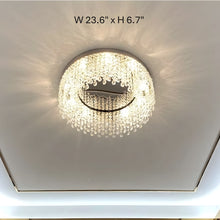 SIA-Crystal Flush Mount Light-ZENDUCE