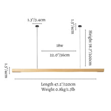 SLEEKOR - ZENDUCE - Pine | 2 mounts / 47.2"- 18W