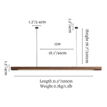 SLEEKOR - ZENDUCE - Walnut | 2 mounts / 31.5" - 12W