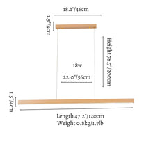SLEEKOR - ZENDUCE - Pine | 1 mount / 47.2"- 18W