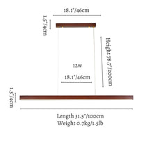 SLEEKOR - ZENDUCE - Walnut | 1 mount / 31.5" - 12W