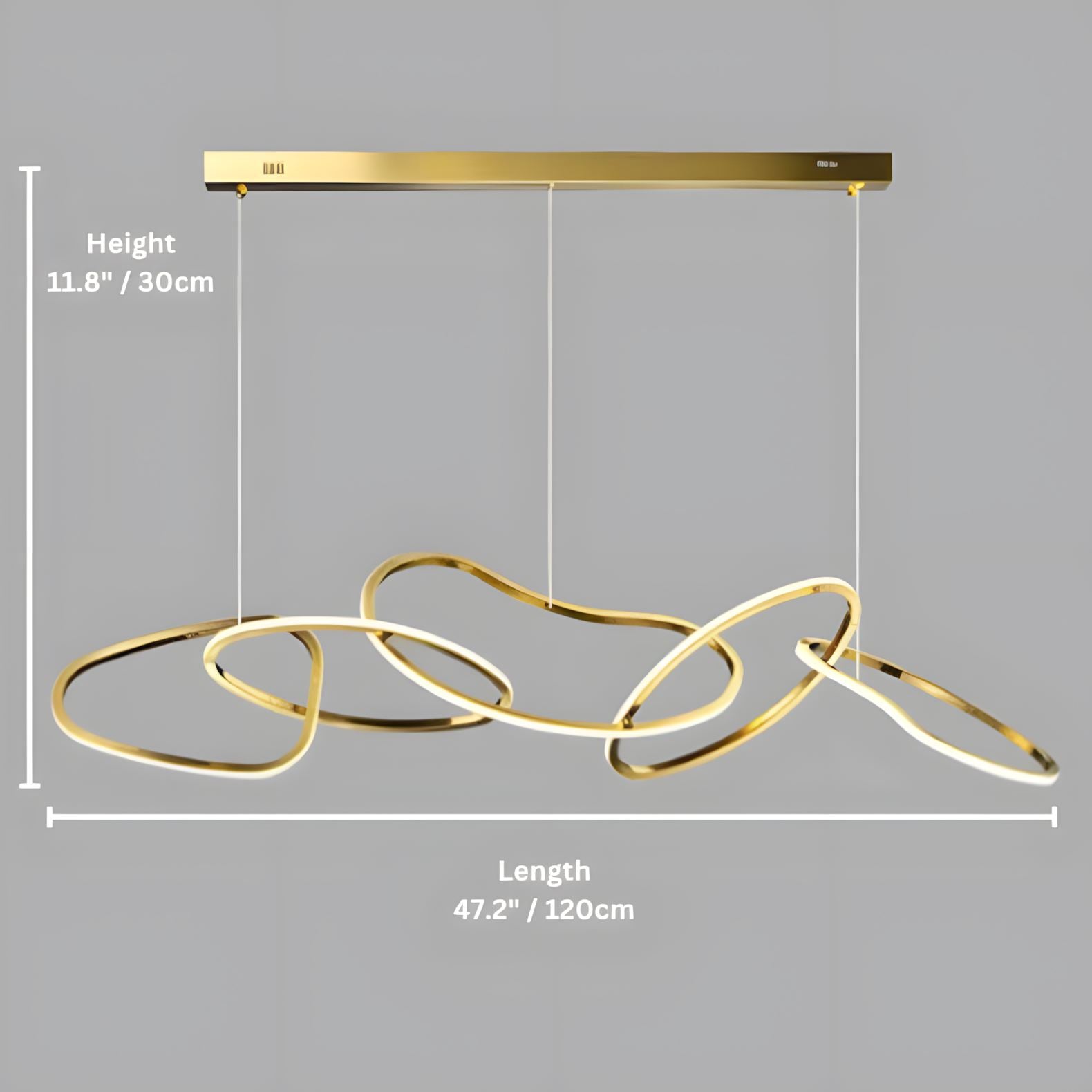 SOLARA - ZENDUCE - 5 Rings / Gold