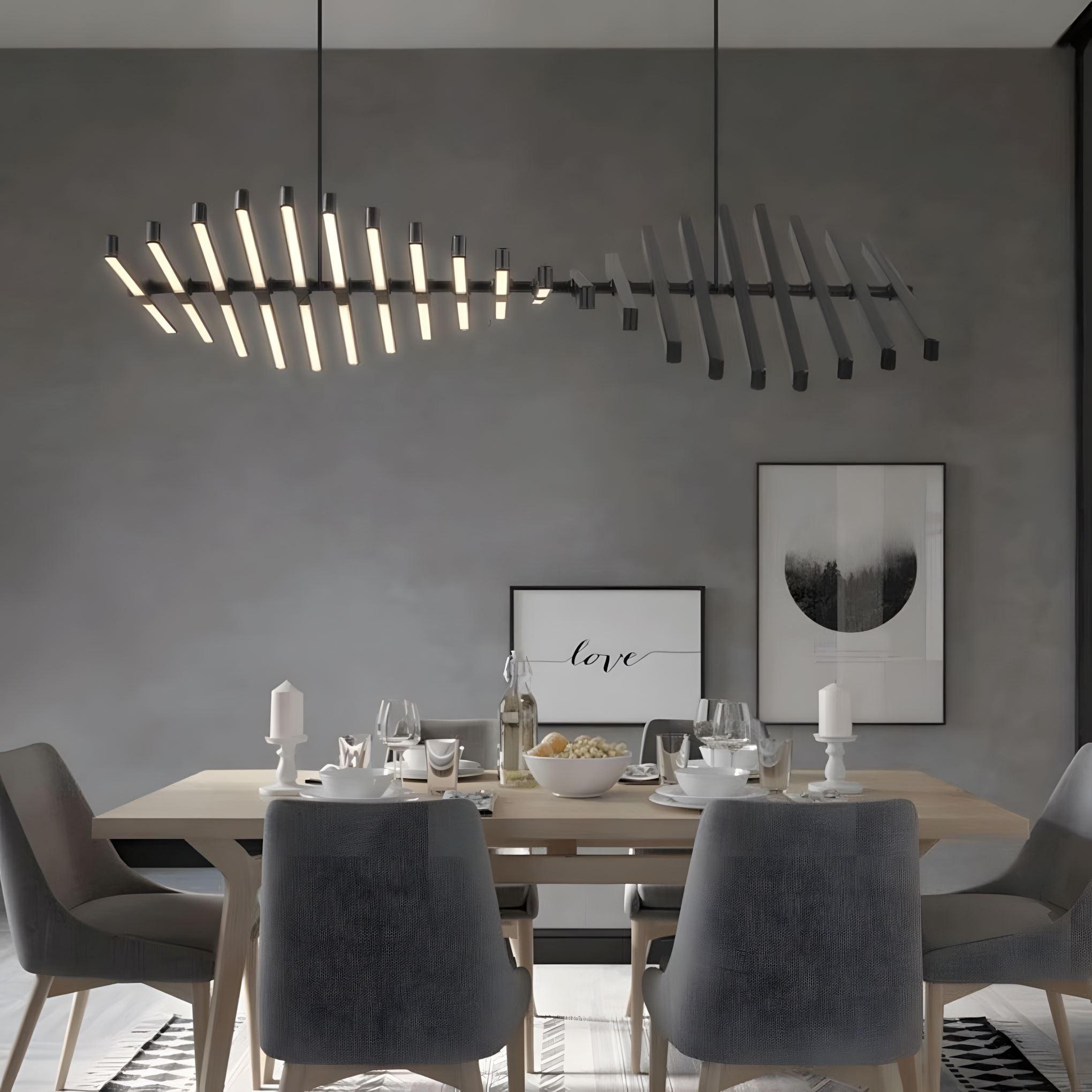 SONATA - ZENDUCE - 10 Heads 18.9" x 18.5" / Black