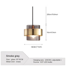 SOPHIA - ZENDUCE - Smoke gray / Warm White