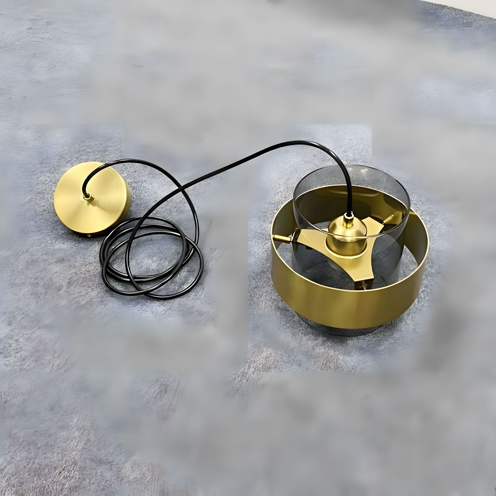 SOPHIA (OPEN BOX)-Contemporary Glass Aluminum Pendant Light-ZENDUCE