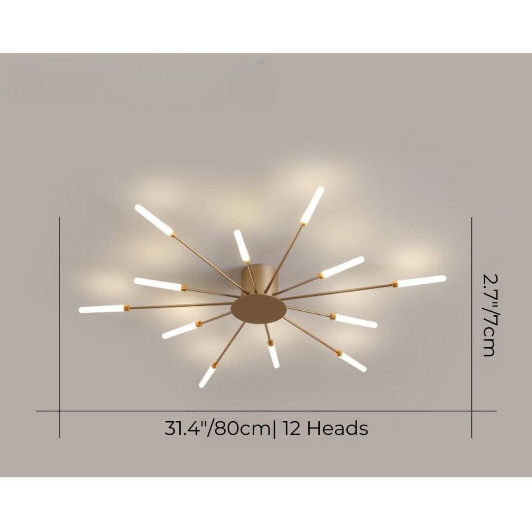 SPARKLER (OPEN BOX)-Ceiling Mounted Modern LED Chandelier-ZENDUCE