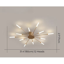 SPARKLER (OPEN BOX)-Ceiling Mounted Modern LED Chandelier-ZENDUCE