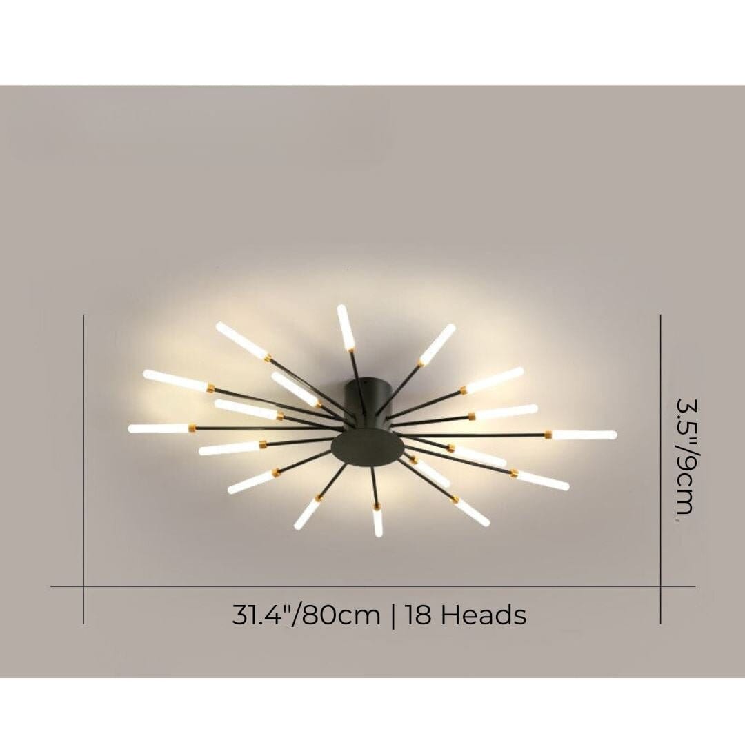 SPARKLER (OPEN BOX)-Ceiling Mounted Modern LED Chandelier-ZENDUCE