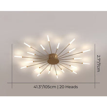 SPARKLER (OPEN BOX)-Ceiling Mounted Modern LED Chandelier-ZENDUCE