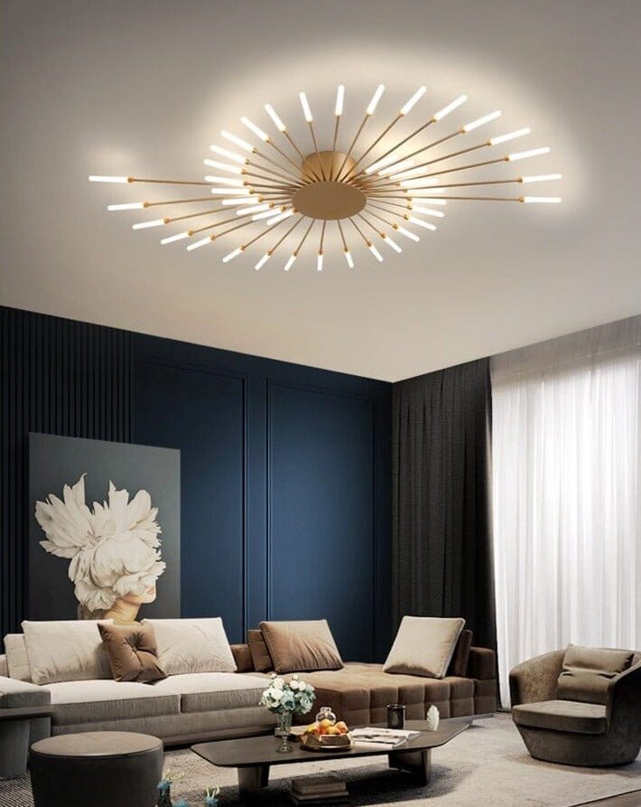 SPARKLER (OPEN BOX)-Ceiling Mounted Modern LED Chandelier-ZENDUCE