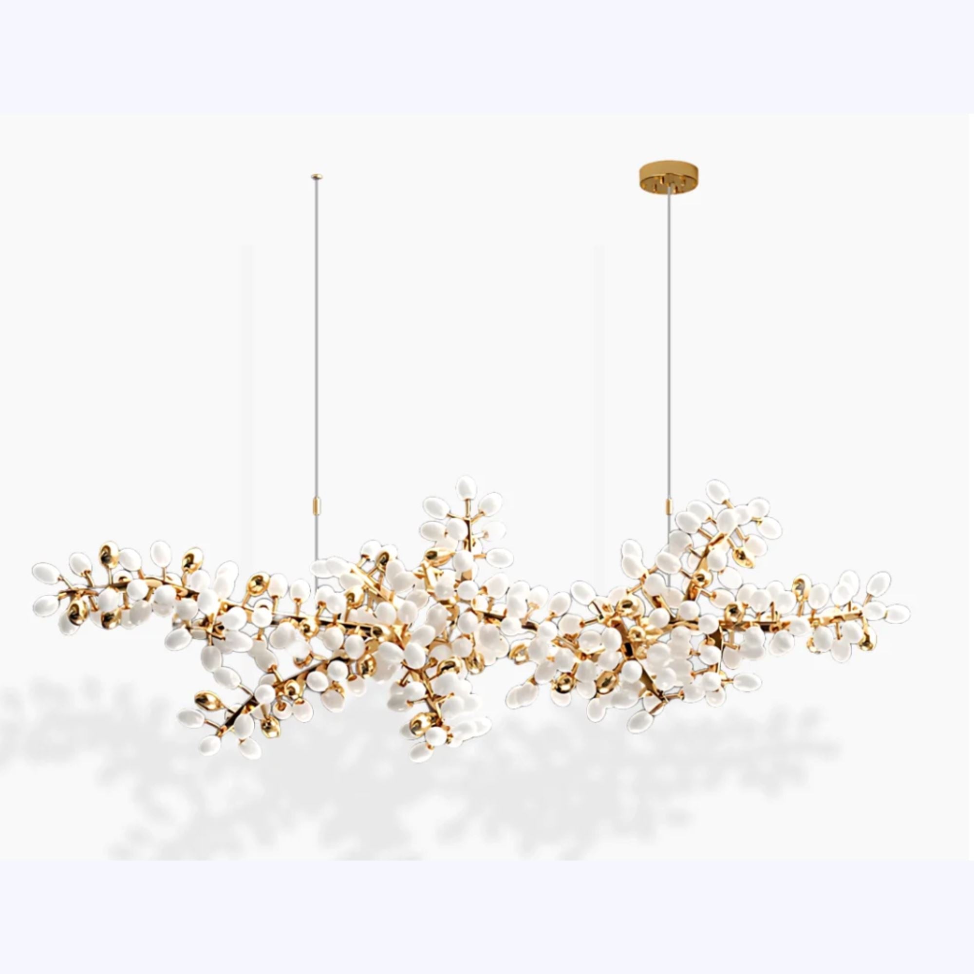 SPORE - ZENDUCE - L39.3" / French Gold / Warm White