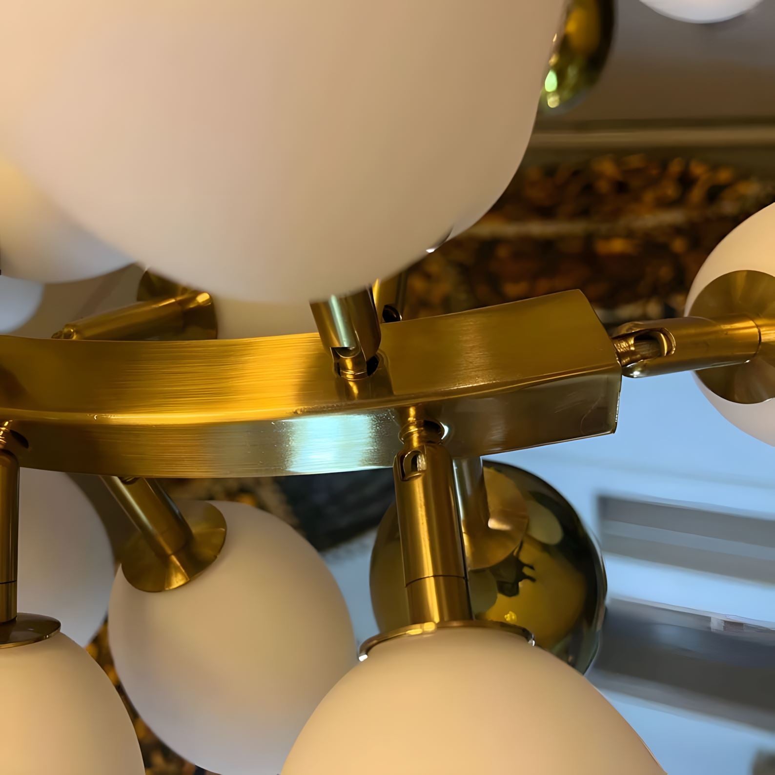 SPORE - ZENDUCE - L39.3" / French Gold / Warm White