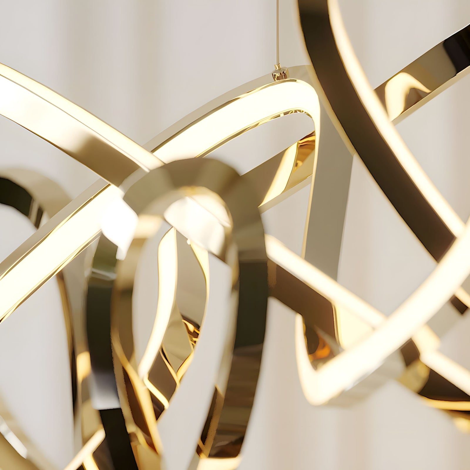SWIRL - ZENDUCE - 31.4" / Gold