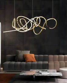 SWIRL - ZENDUCE - 31.4" / Gold