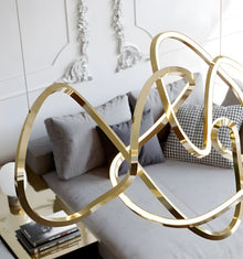 SWIRL - ZENDUCE - 31.4" / Gold