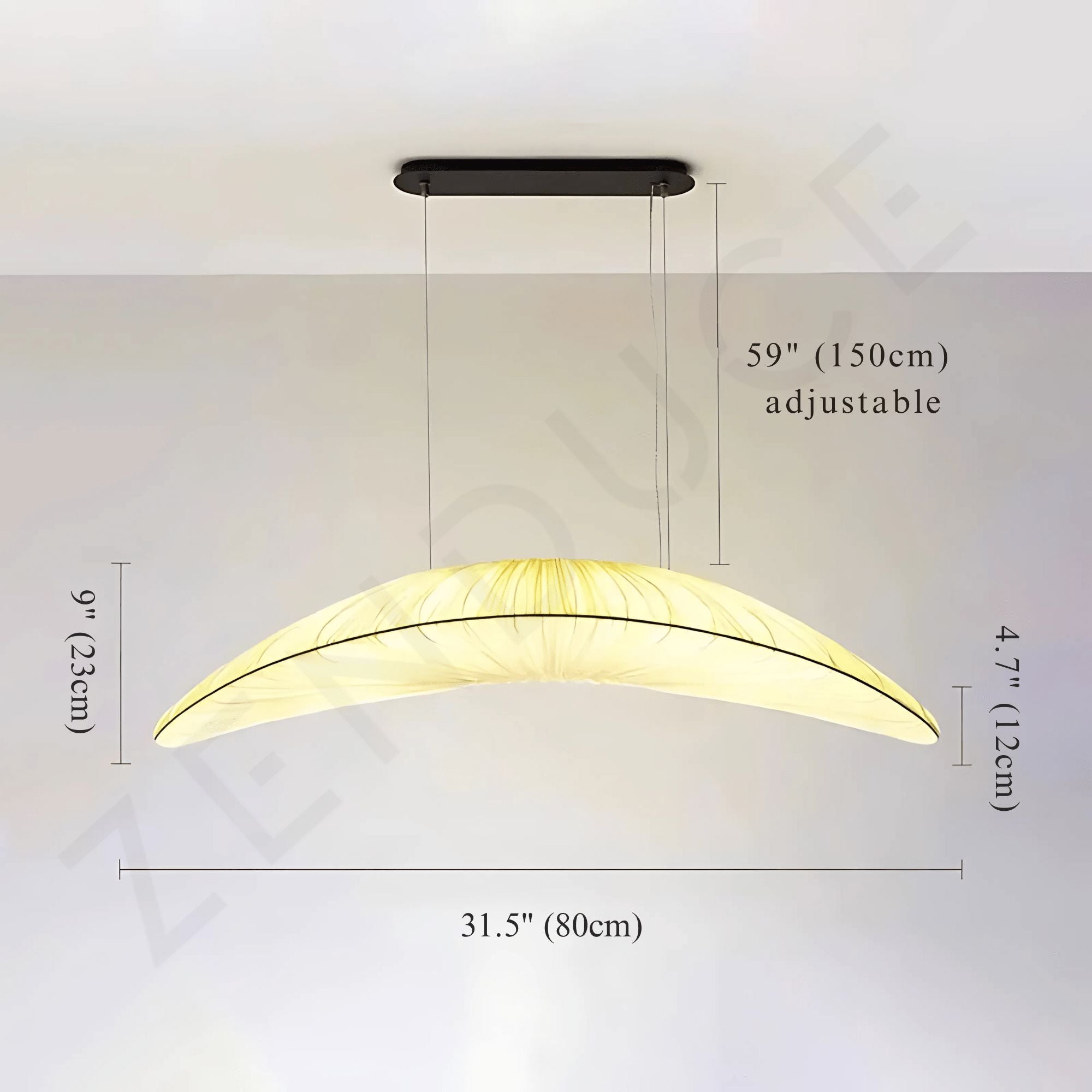 SWOOP - ZENDUCE - 31.5" (80cm) / White