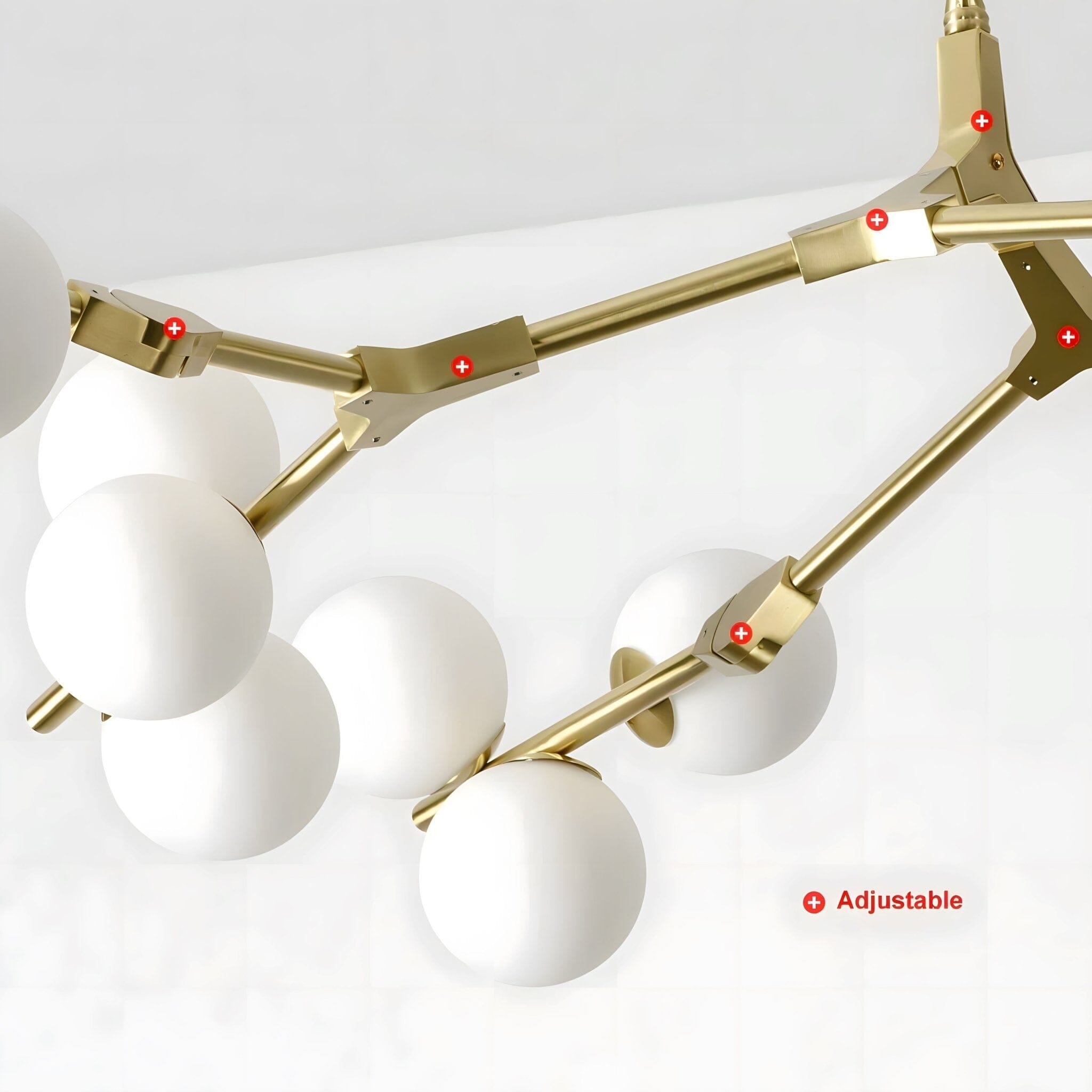 SYCAMORE - ZENDUCE - 12 Heads / Warm White / Black