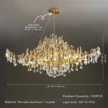 Seya-Luminaire Branchline Chandelier-ZENDUCE