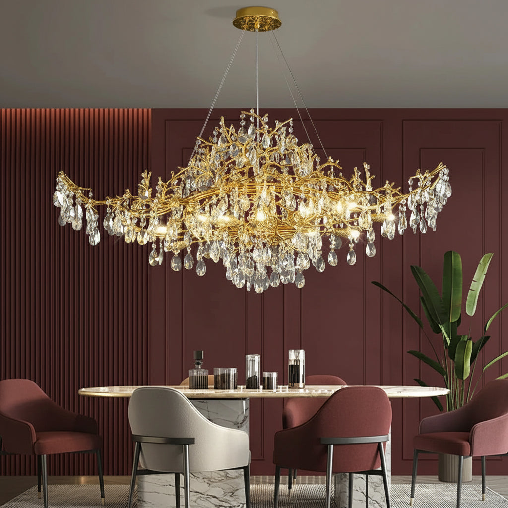 Seya-Luminaire Branchline Chandelier-ZENDUCE