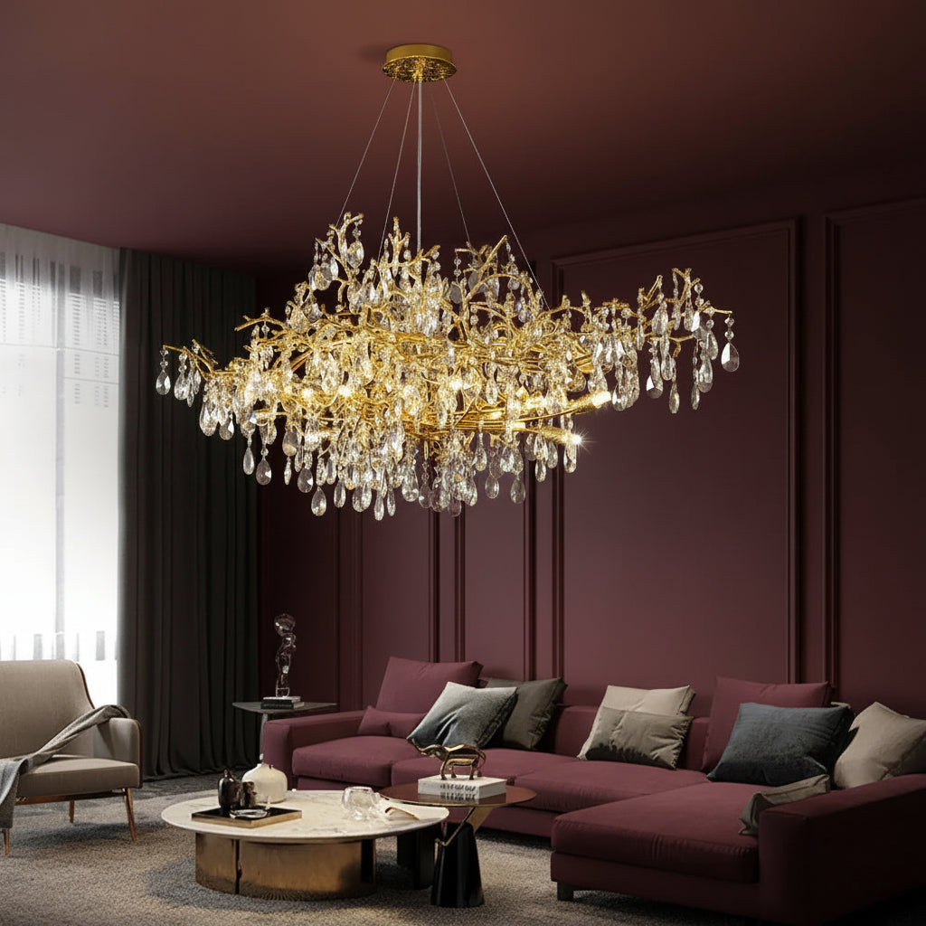 Seya-Luminaire Branchline Chandelier-ZENDUCE