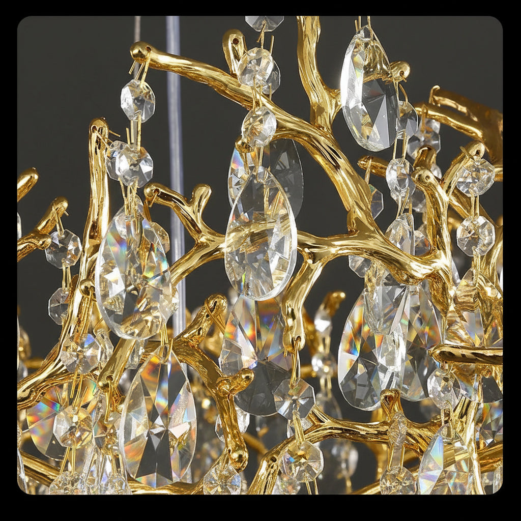 Seya-Luminaire Branchline Chandelier-ZENDUCE