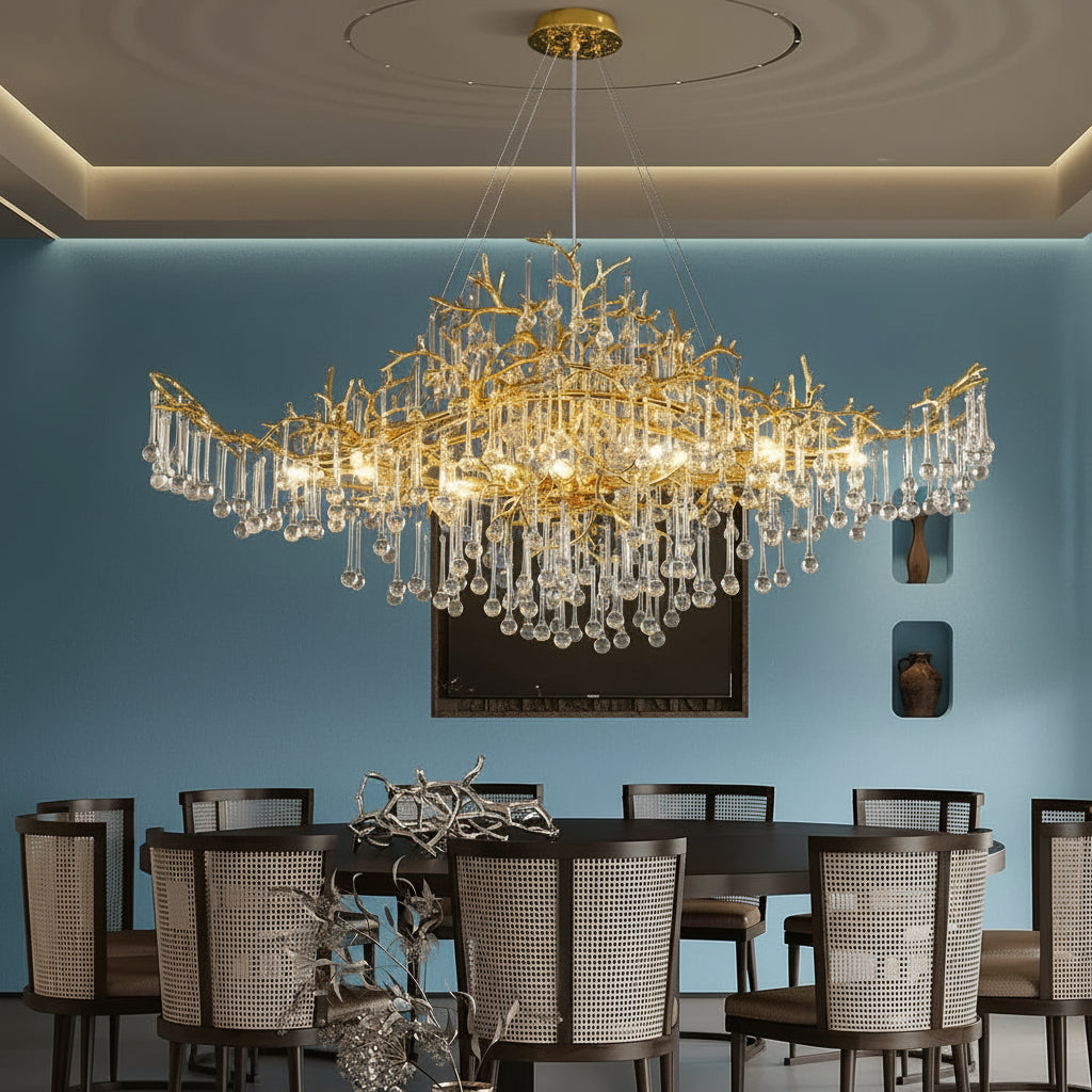 Seya-Luminaire Branchline Chandelier-ZENDUCE