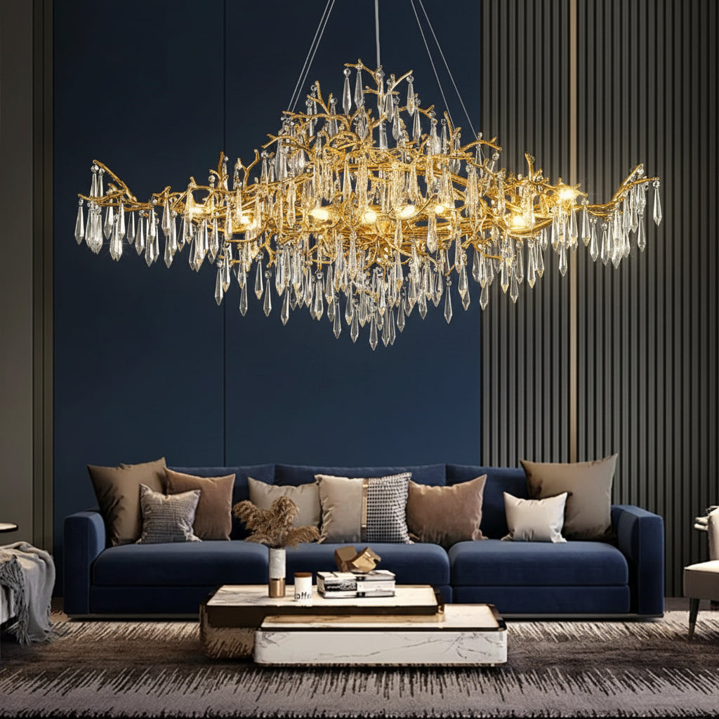Seya-Luminaire Branchline Chandelier-ZENDUCE