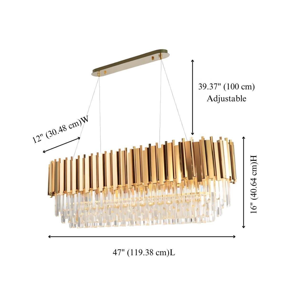Sheen Crystal Dining Room Chandelier | Zeduce