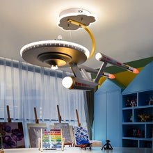 Space Ship Galaxy LED Light for Kids Room - ZENDUCE - Cool white