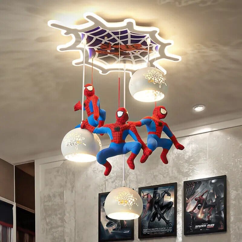 Spiderman LED Light for Kids Room - ZENDUCE - Style A / Cold White