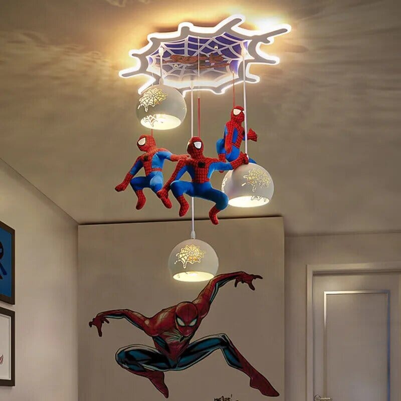 Spiderman LED Light for Kids Room - ZENDUCE - Style A / Cold White