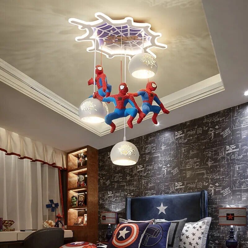 Spiderman LED Light for Kids Room - ZENDUCE - Style A / Cold White