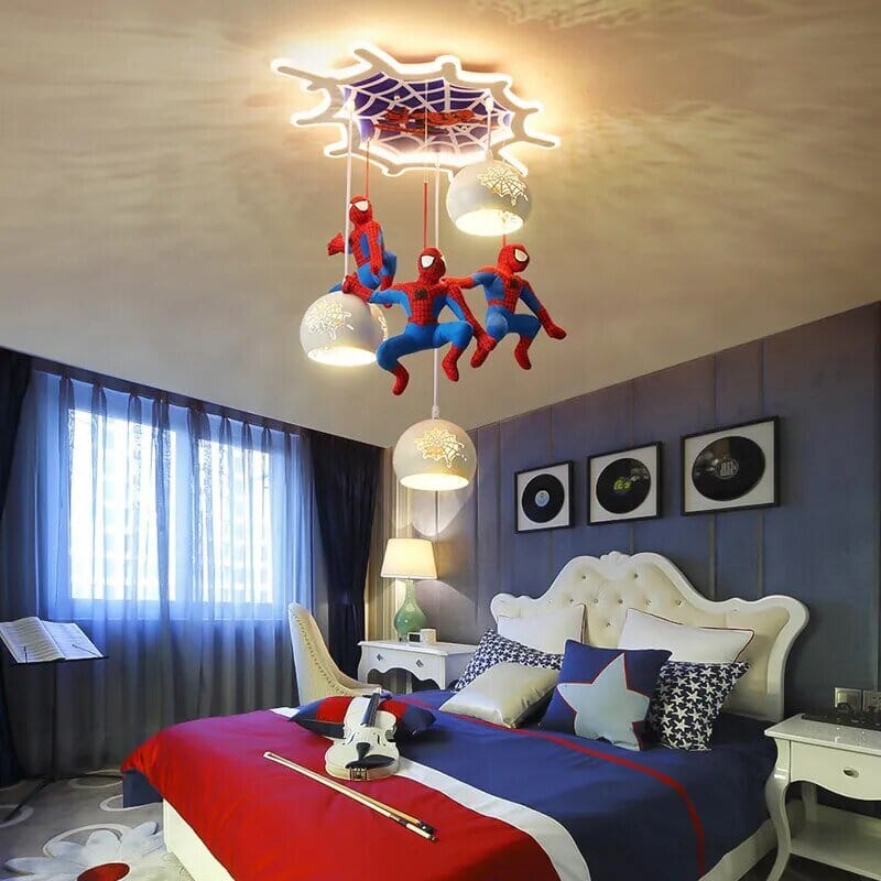 Spiderman LED Light for Kids Room - ZENDUCE - Style A / Cold White