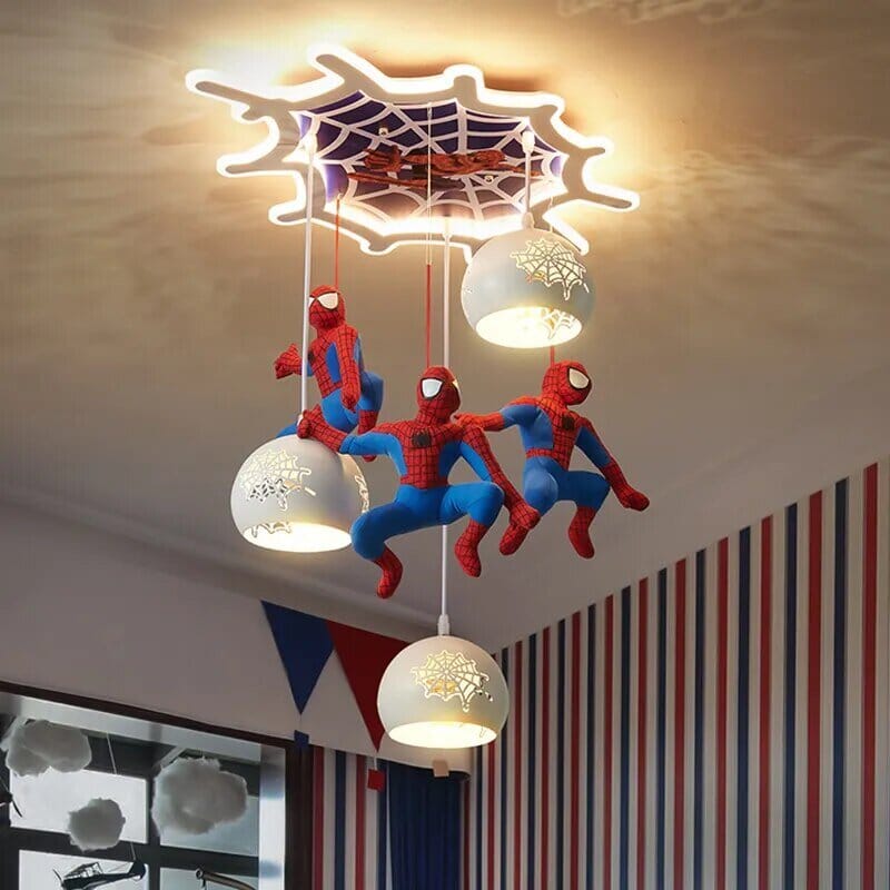 Spiderman LED Light for Kids Room - ZENDUCE - Style A / Cold White