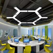 TESSERA-Modern Geometric Y-Shaped Chandelier LED Hanging Ceiling Pendant Light-ZENDUCE