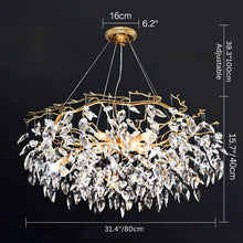 TILLOW - ZENDUCE - 31.4" - 8 lights / Warm White