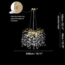 TILLOW (Pendant) - ZENDUCE - 18.1" - 6 lights / Warm White