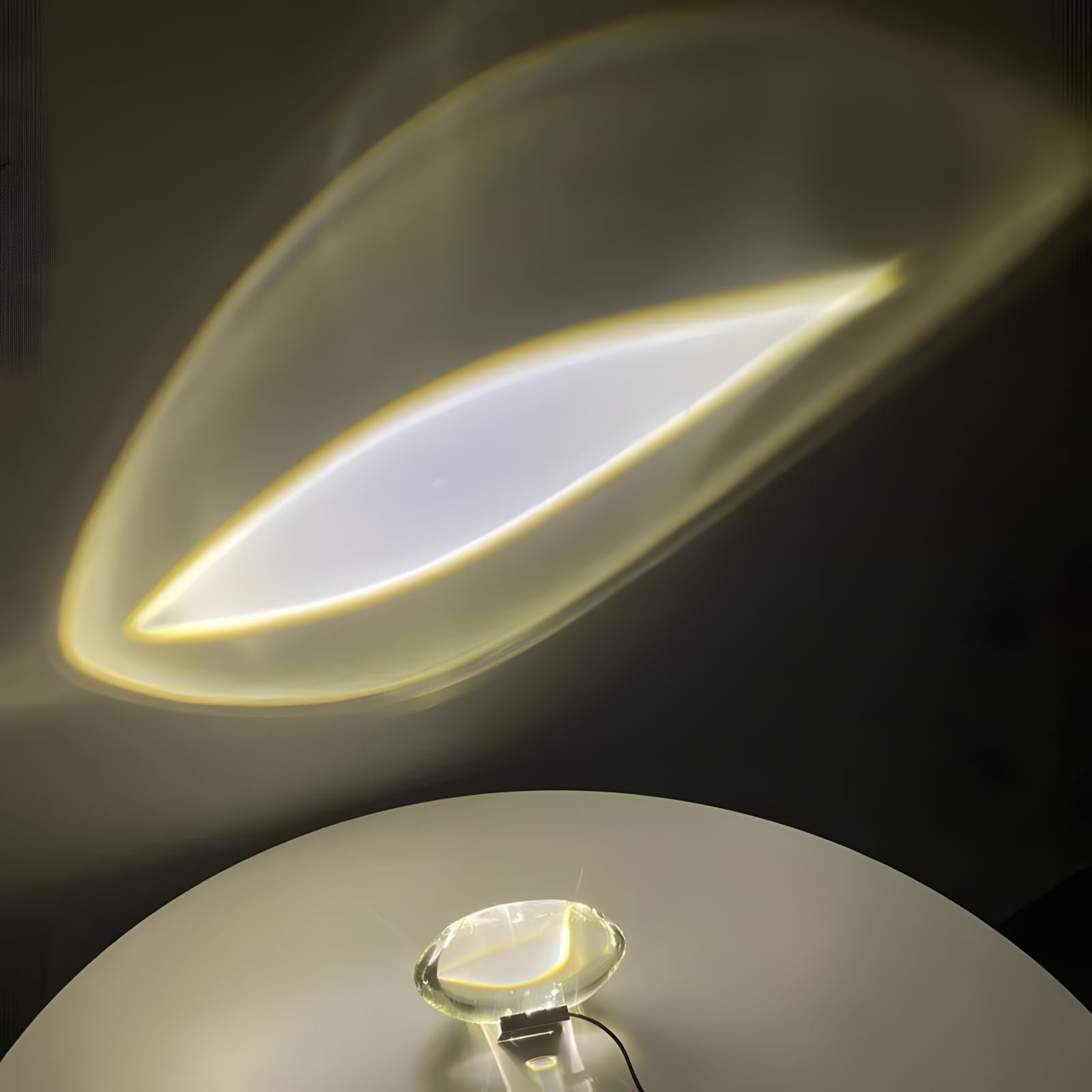 TIRA-Crystal Eye Tabletop Accent Lamp-ZENDUCE
