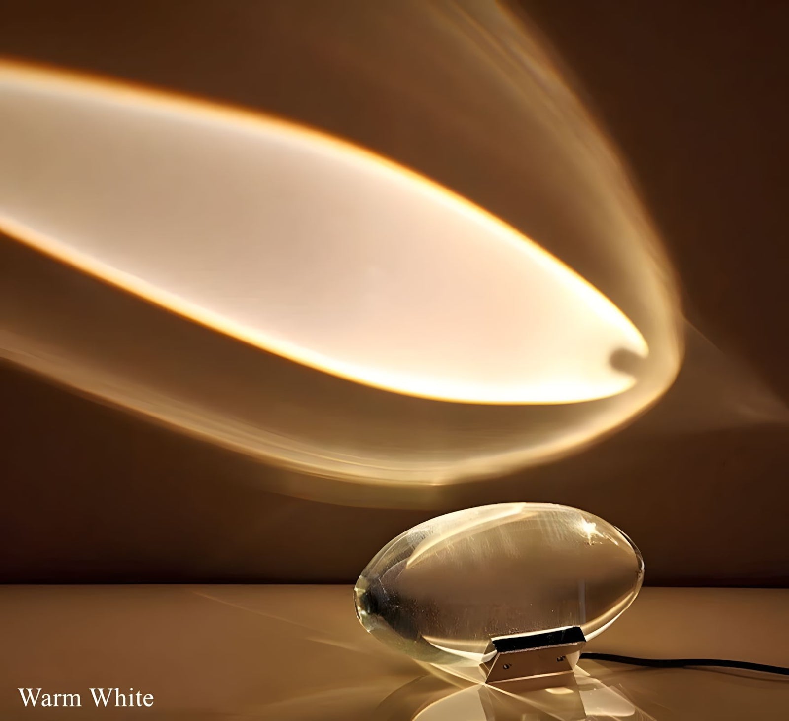 TIRA-Crystal Eye Tabletop Accent Lamp-ZENDUCE