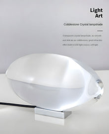 TIRA-Crystal Eye Tabletop Accent Lamp-ZENDUCE
