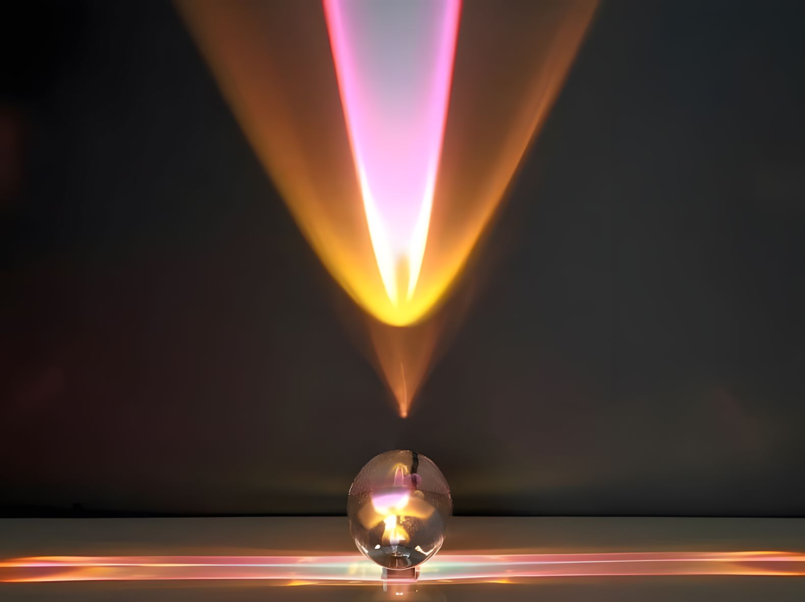 TIRA-Crystal Eye Tabletop Accent Lamp-ZENDUCE