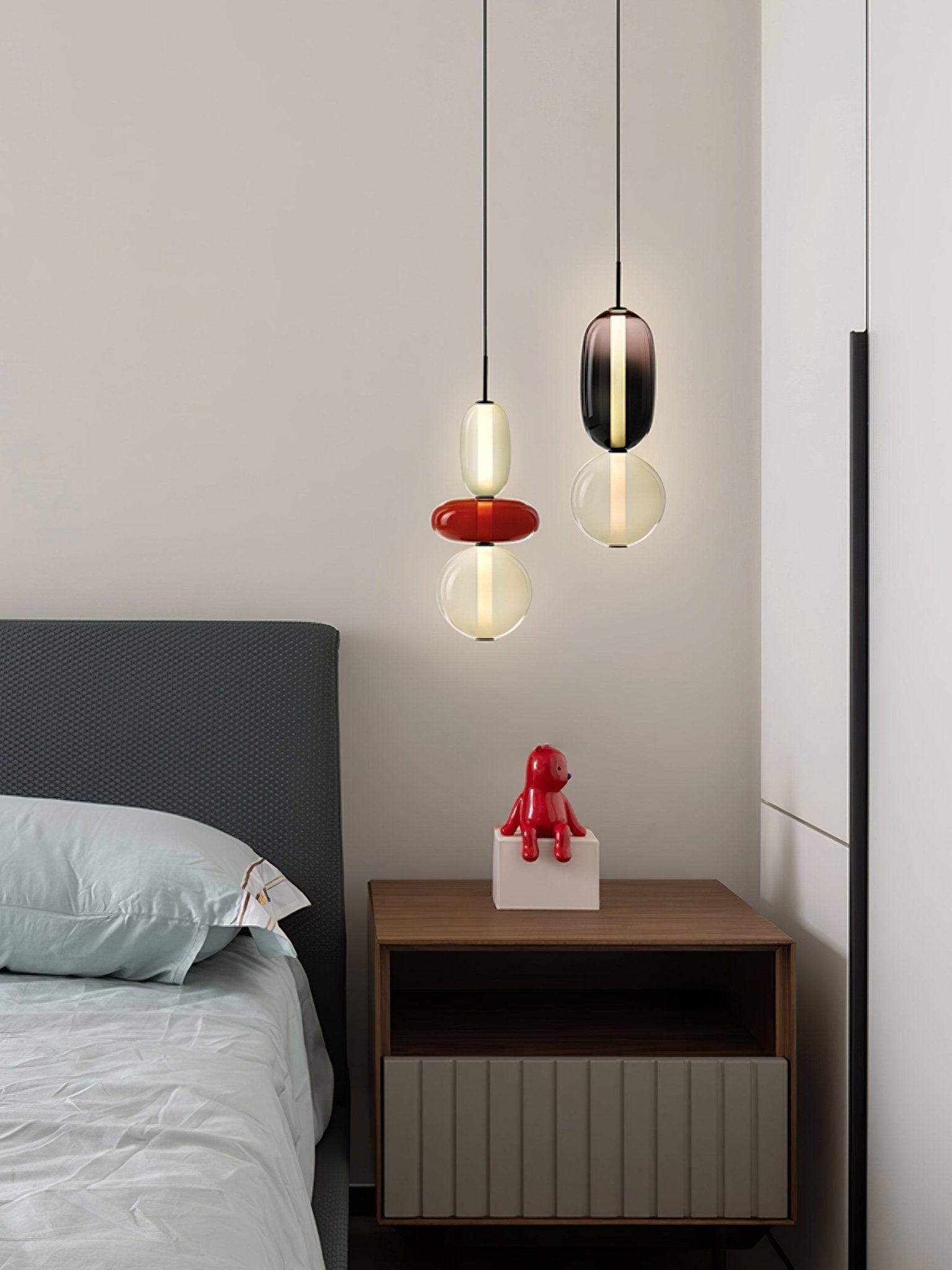 TOTEM - ZENDUCE - Model A ∅ ∅ 6.3″ x H 19.7″ / Dia 16cm x H 50cm / Warm Light