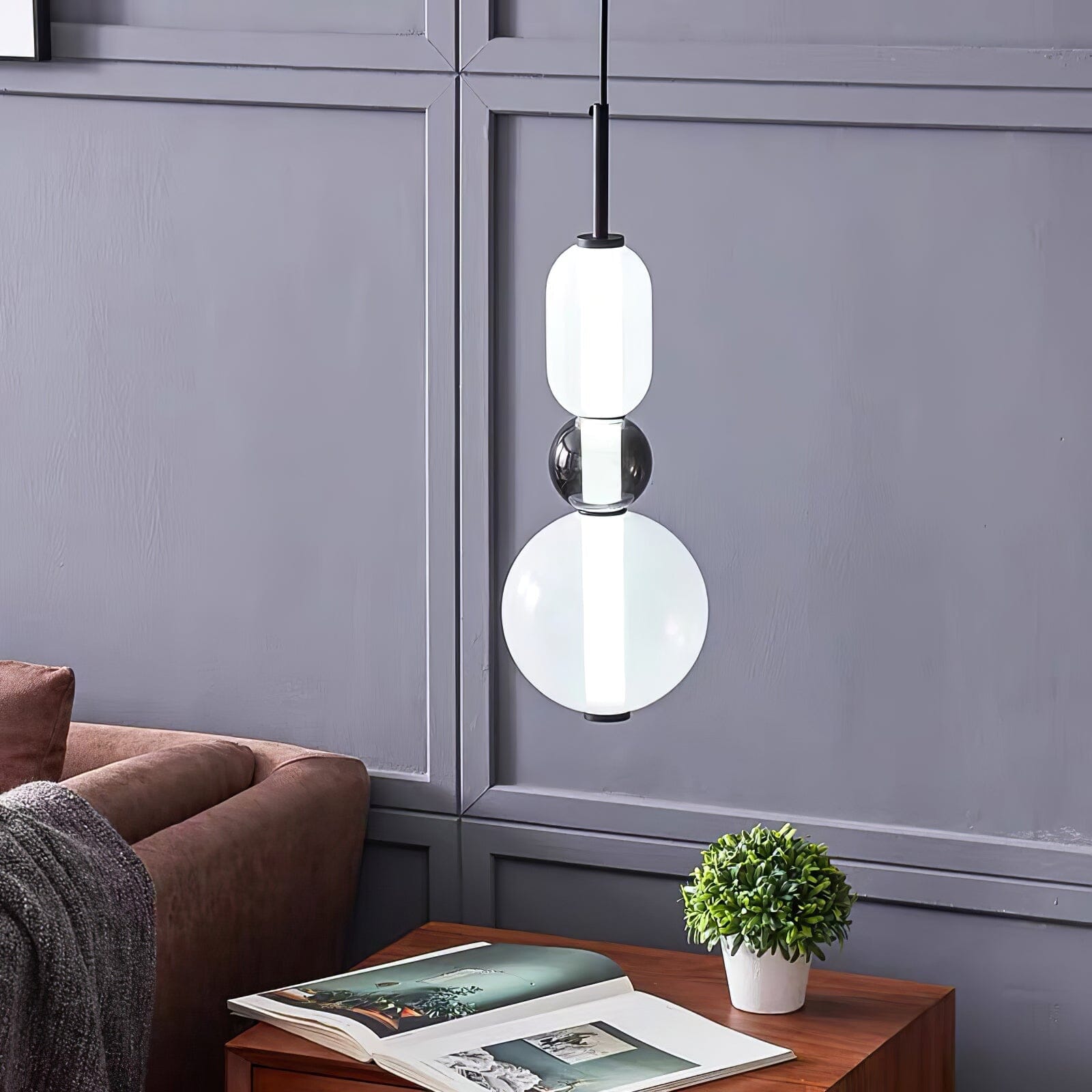 TOTEM - ZENDUCE - Model A ∅ ∅ 6.3″ x H 19.7″ / Dia 16cm x H 50cm / Warm Light