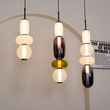 TOTEM (Open Box)-Multi Colour Glass Pendant Light-ZENDUCE