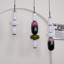 TOTEM (Open Box)-Multi Colour Glass Pendant Light-ZENDUCE