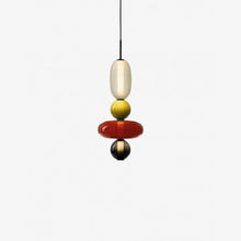 TOTEM (Open Box)-Multi Colour Glass Pendant Light-ZENDUCE