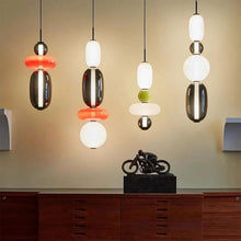 TOTEM (Open Box)-Multi Colour Glass Pendant Light-ZENDUCE